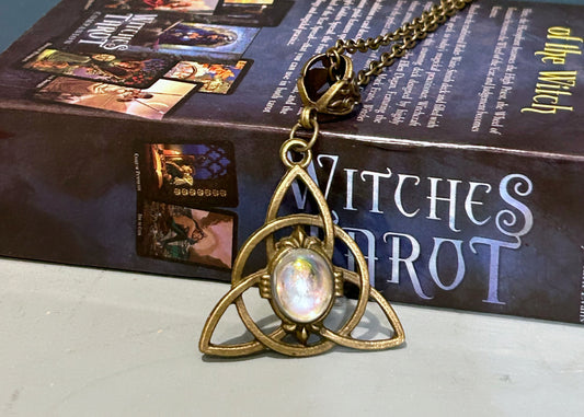Triquetra necklace