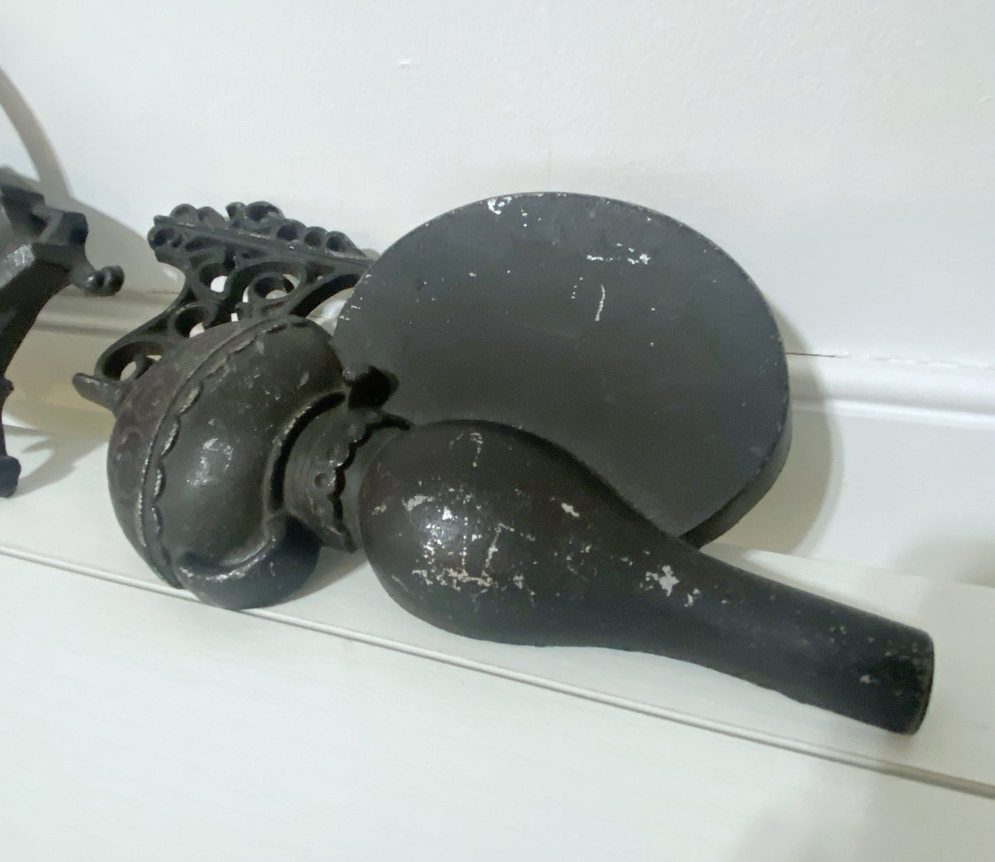 Vintage Saxton Iron Wall Decor