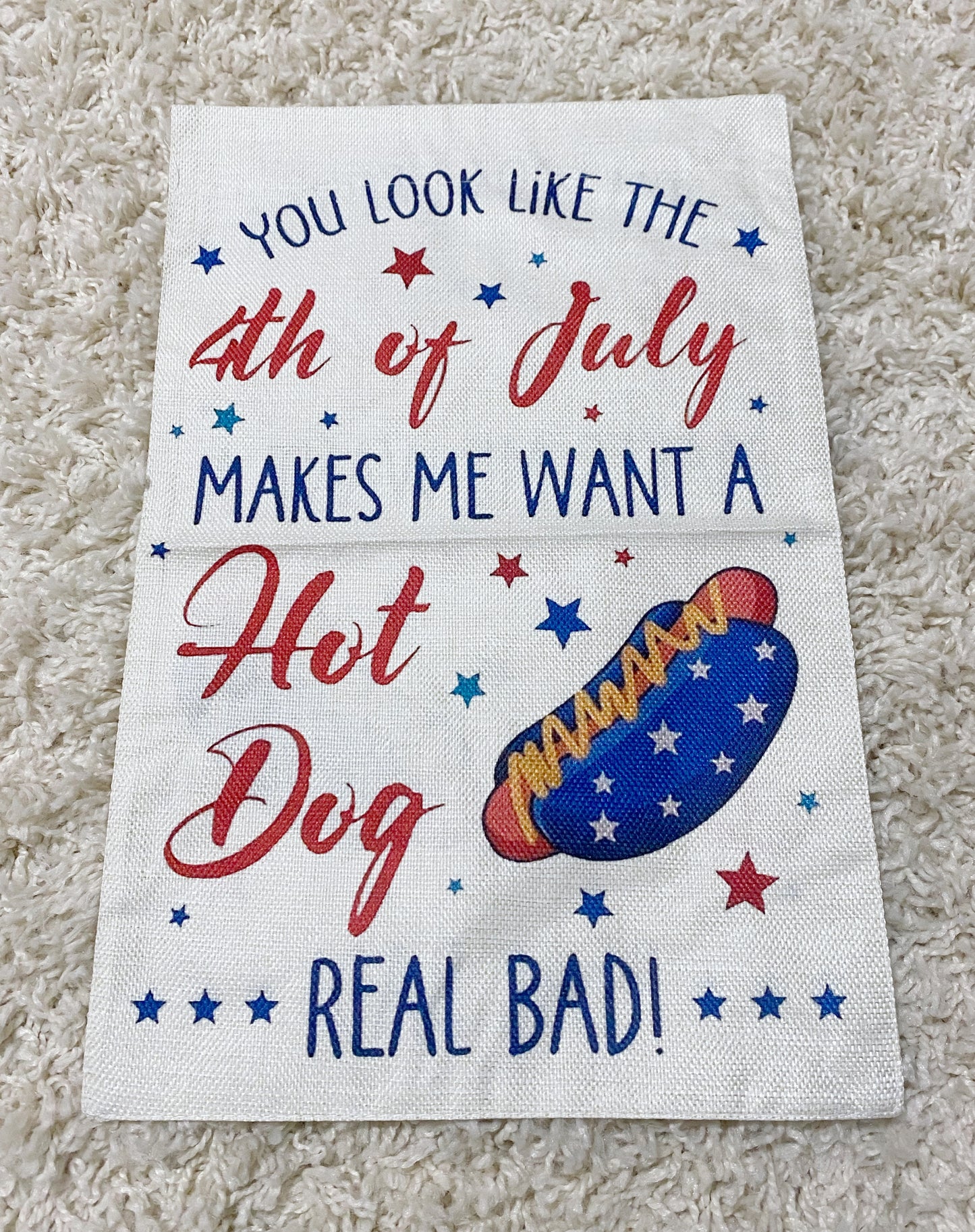You look like the 4th of July Garden Flag