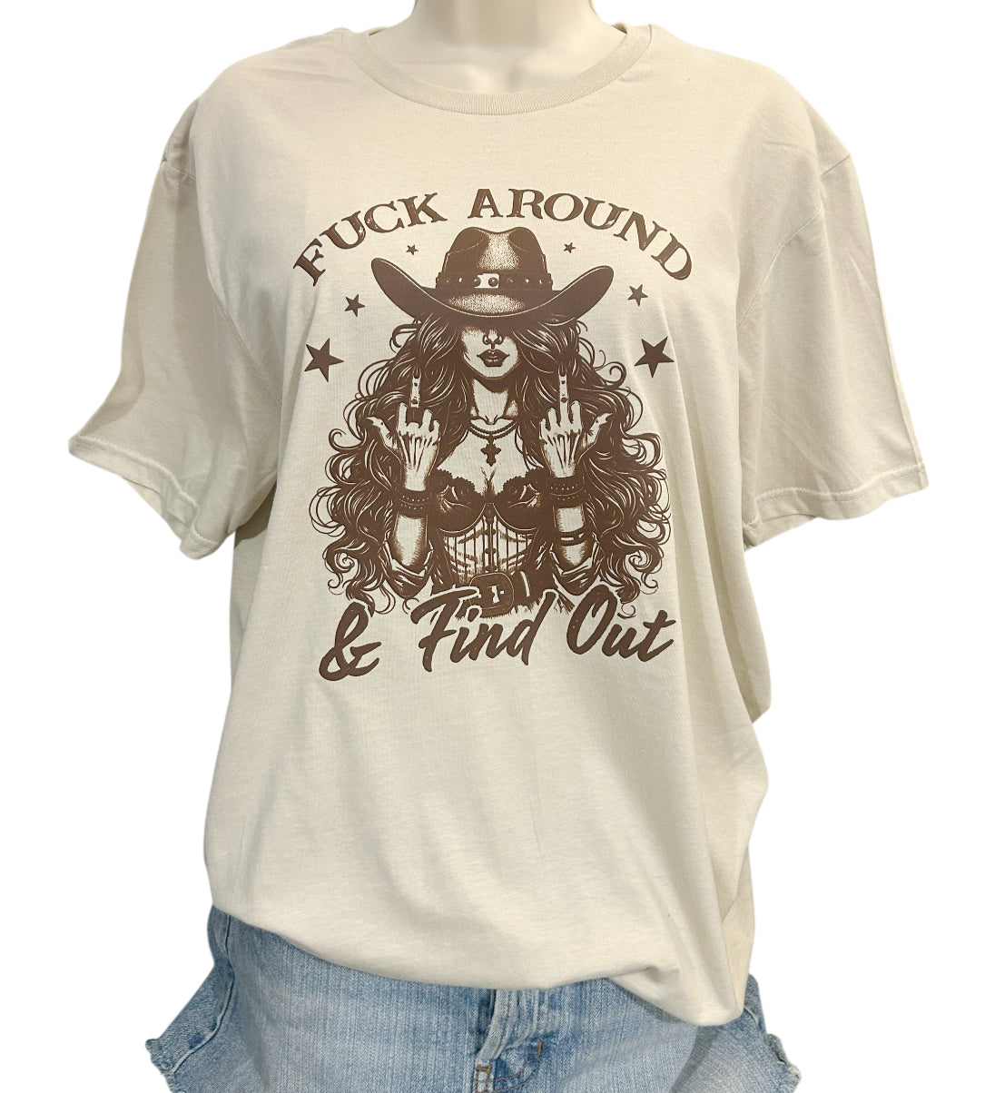 FAFO Cowgirl Graphic Tee