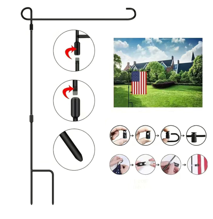 Garden flag pole 34”
