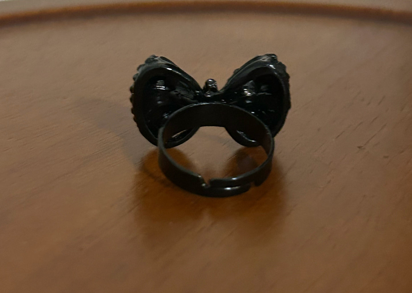 Bow Rhinestone Ring