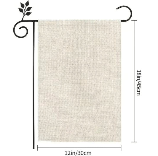 Not Lucky Just Blessed Garden Flag