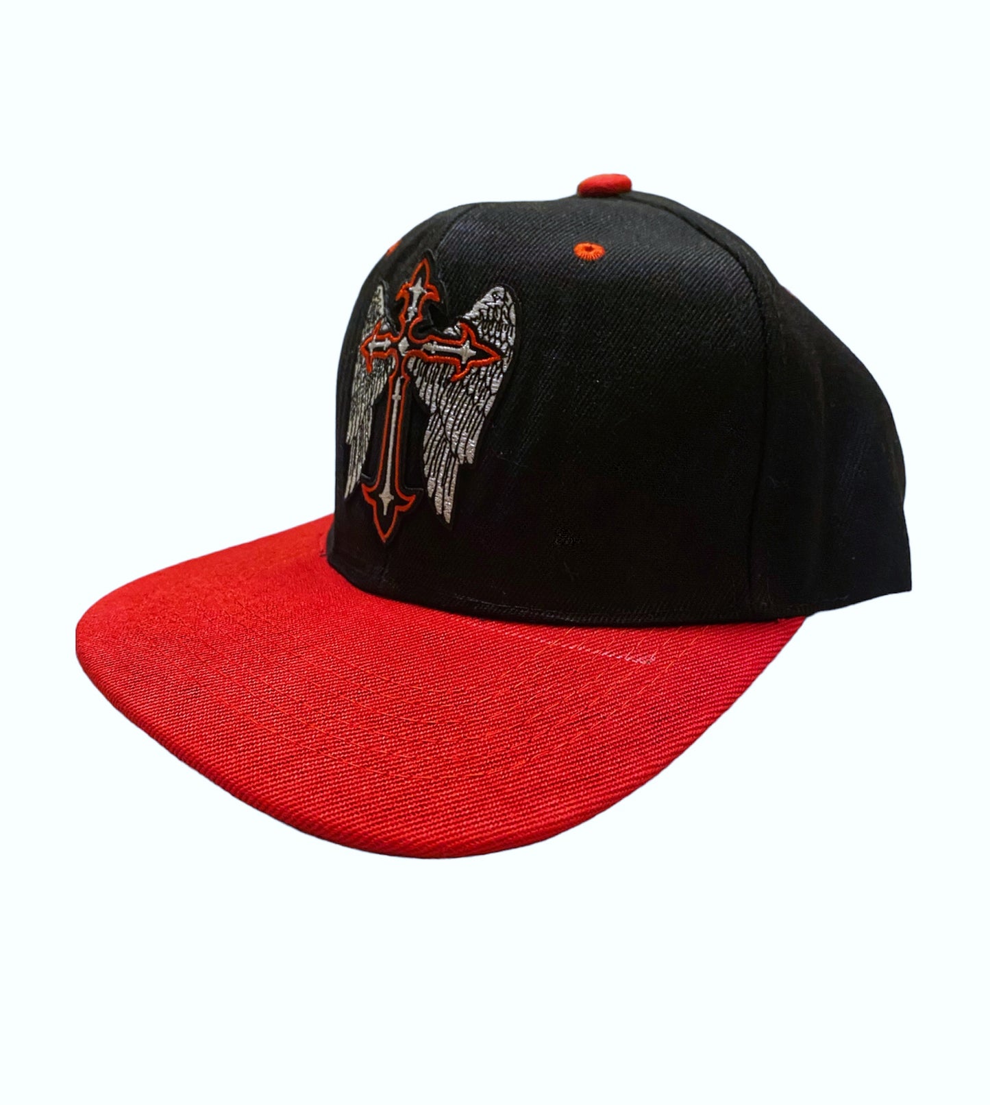 Cross Angel wings hat