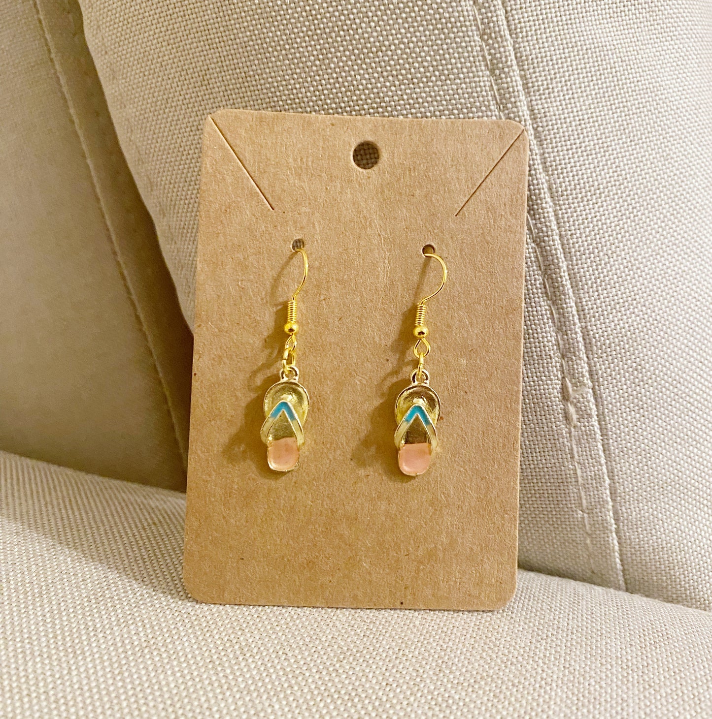 Flip flop earrings