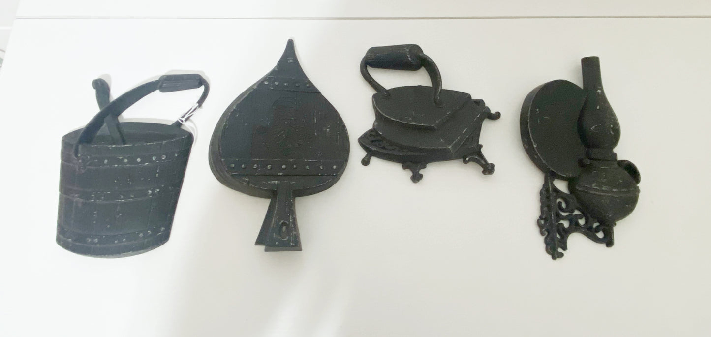 Vintage Saxton Iron Wall Decor