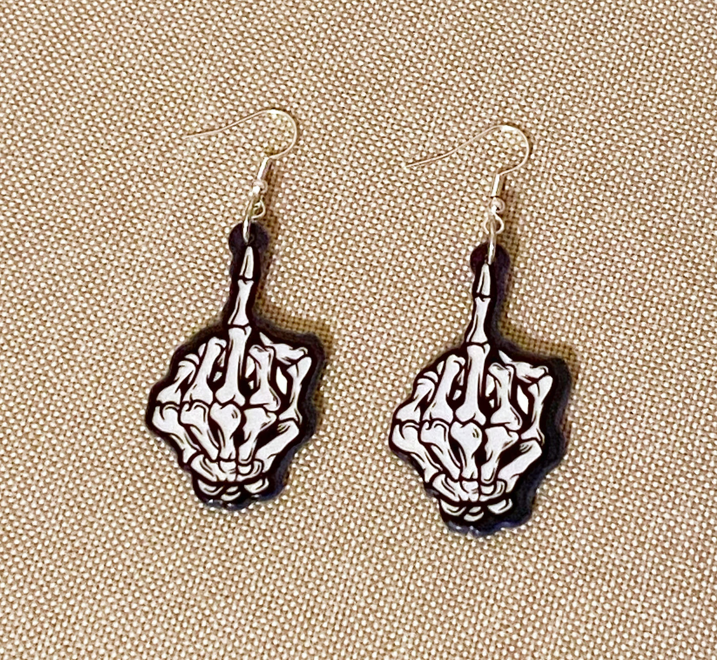Middle Finger Earrings