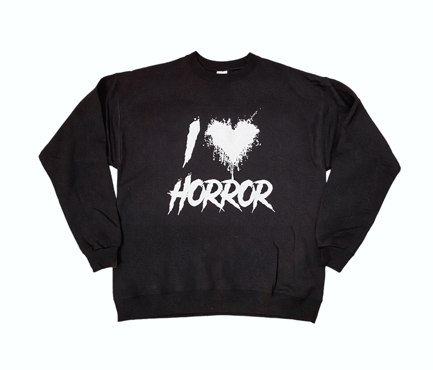 I love horror sweatshirt