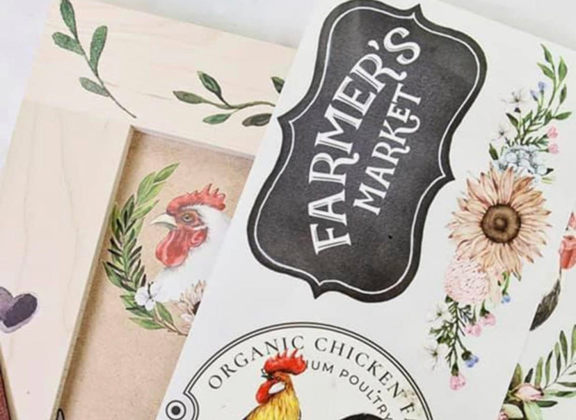 Morning Farmhouse Furniture Transfers