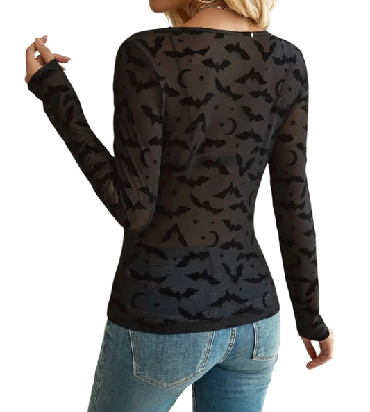 Frickin Bats Mesh Top