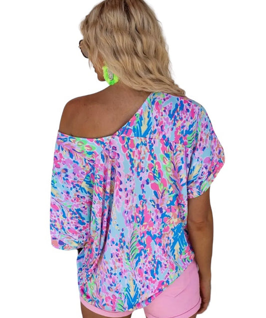 Splash of Color Blouse