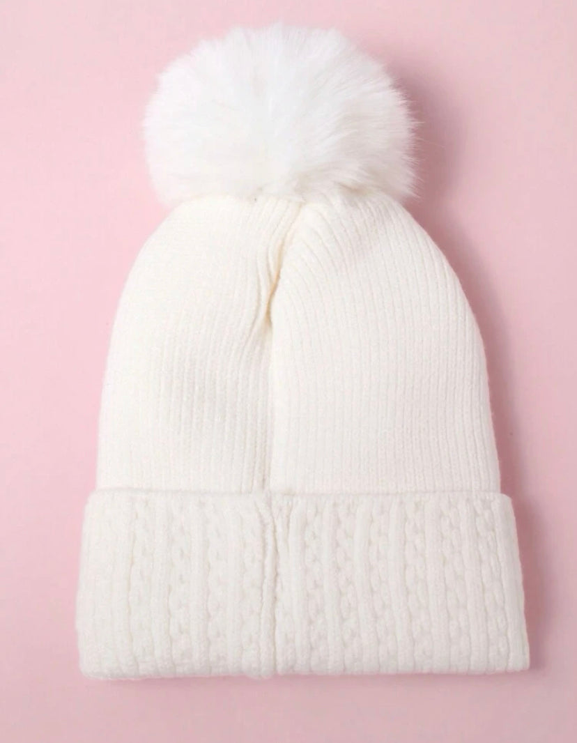 Snowbunny Glam pearl Beanie