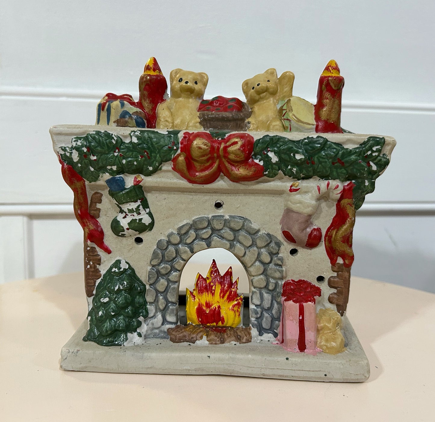 Holiday Porcelain Chimney