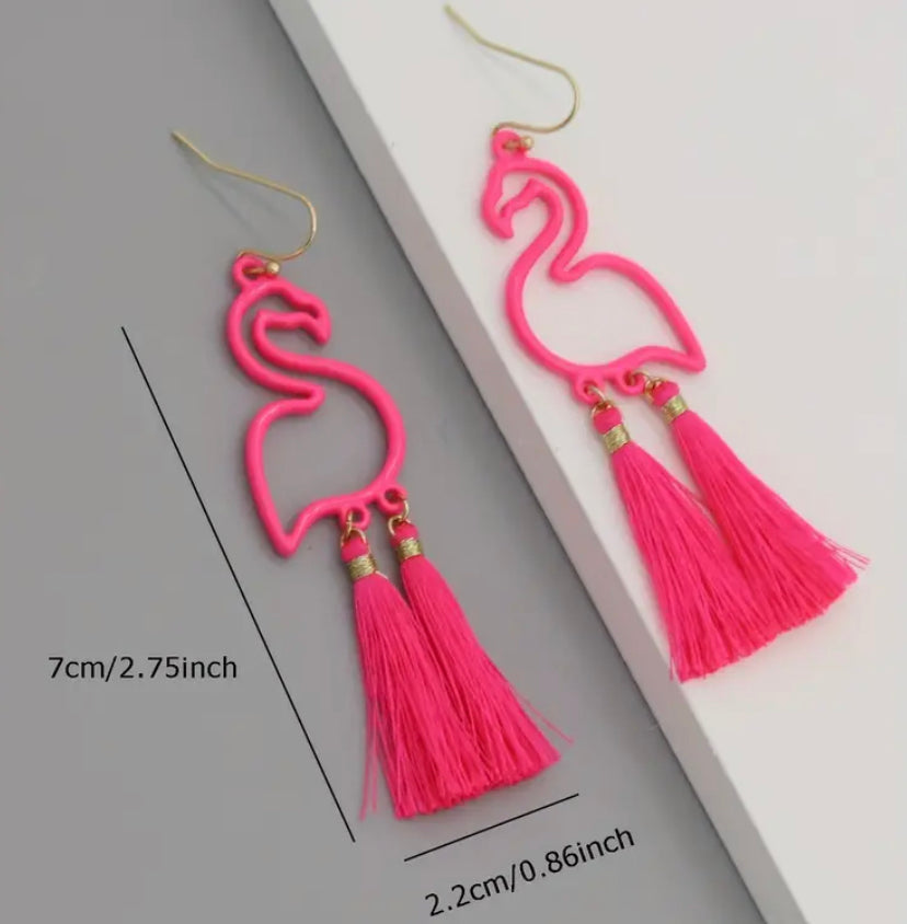 Flamingo Earrings