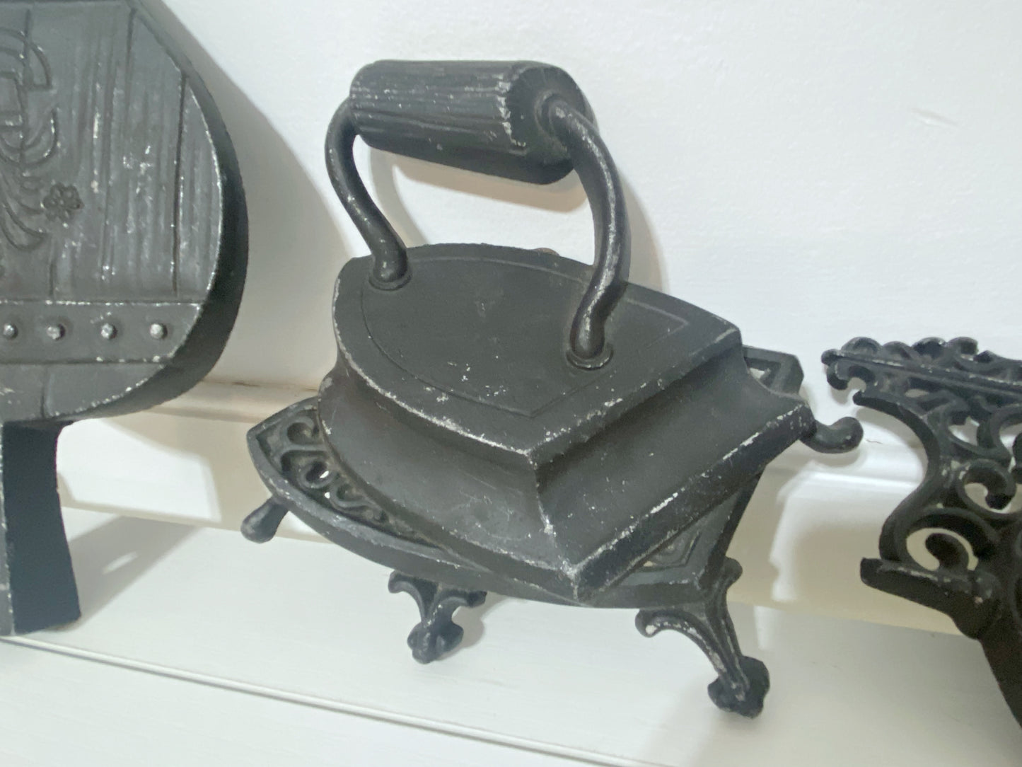 Vintage Saxton Iron Wall Decor