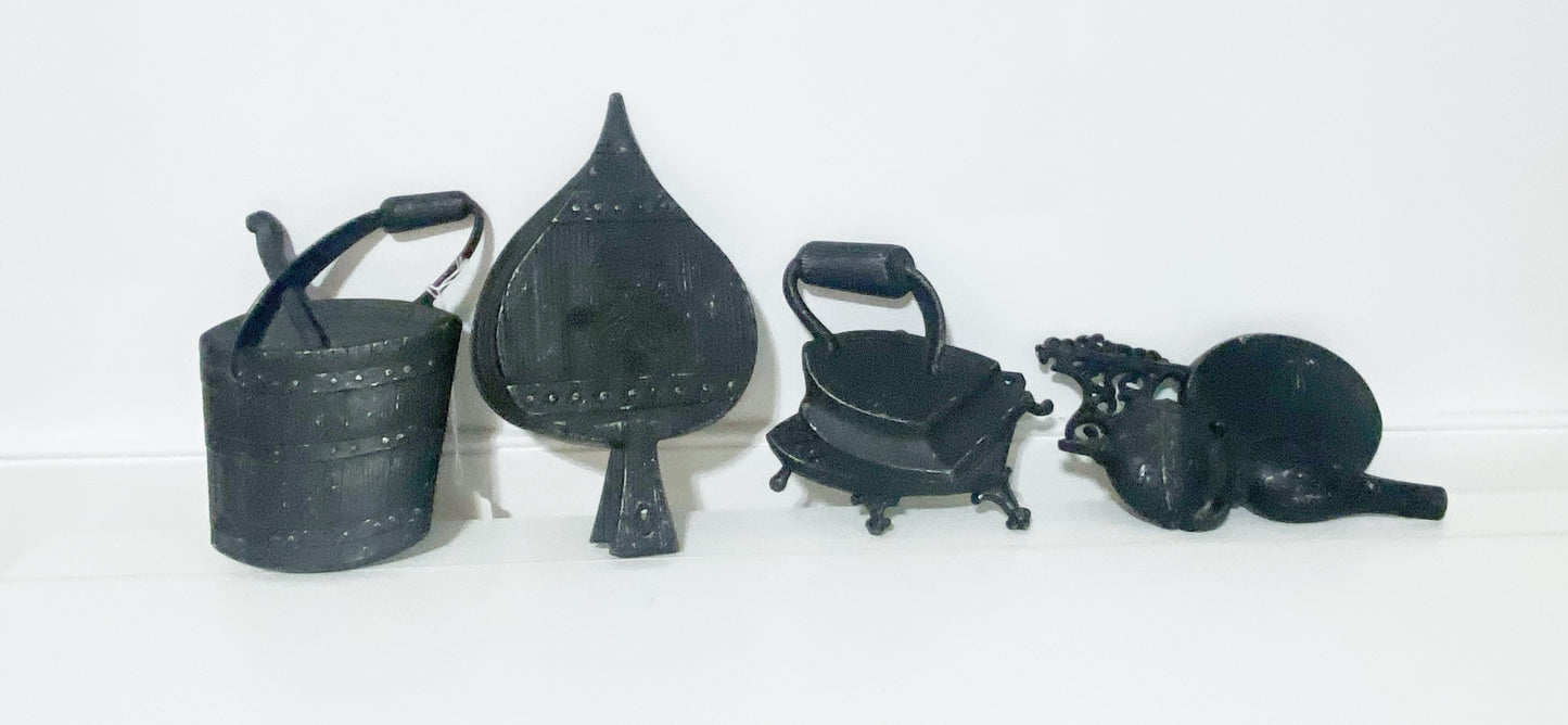Vintage Saxton Iron Wall Decor