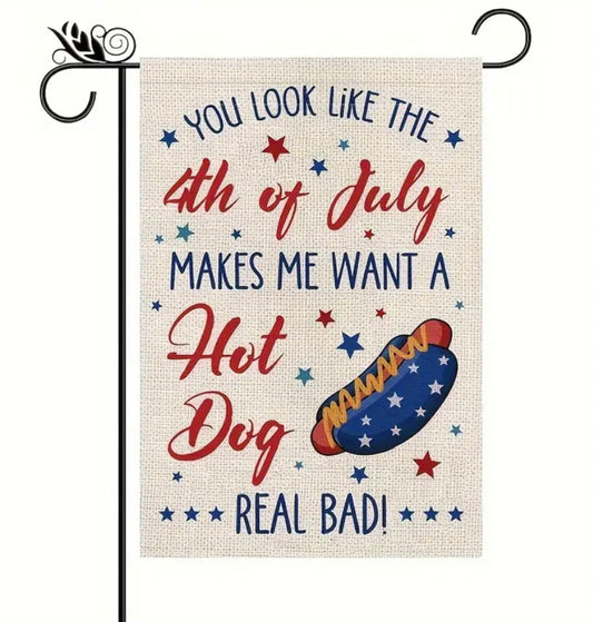 You look like the 4th of July Garden Flag