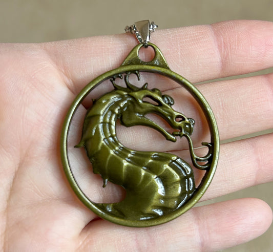 Dragon Mortal Kombat necklace