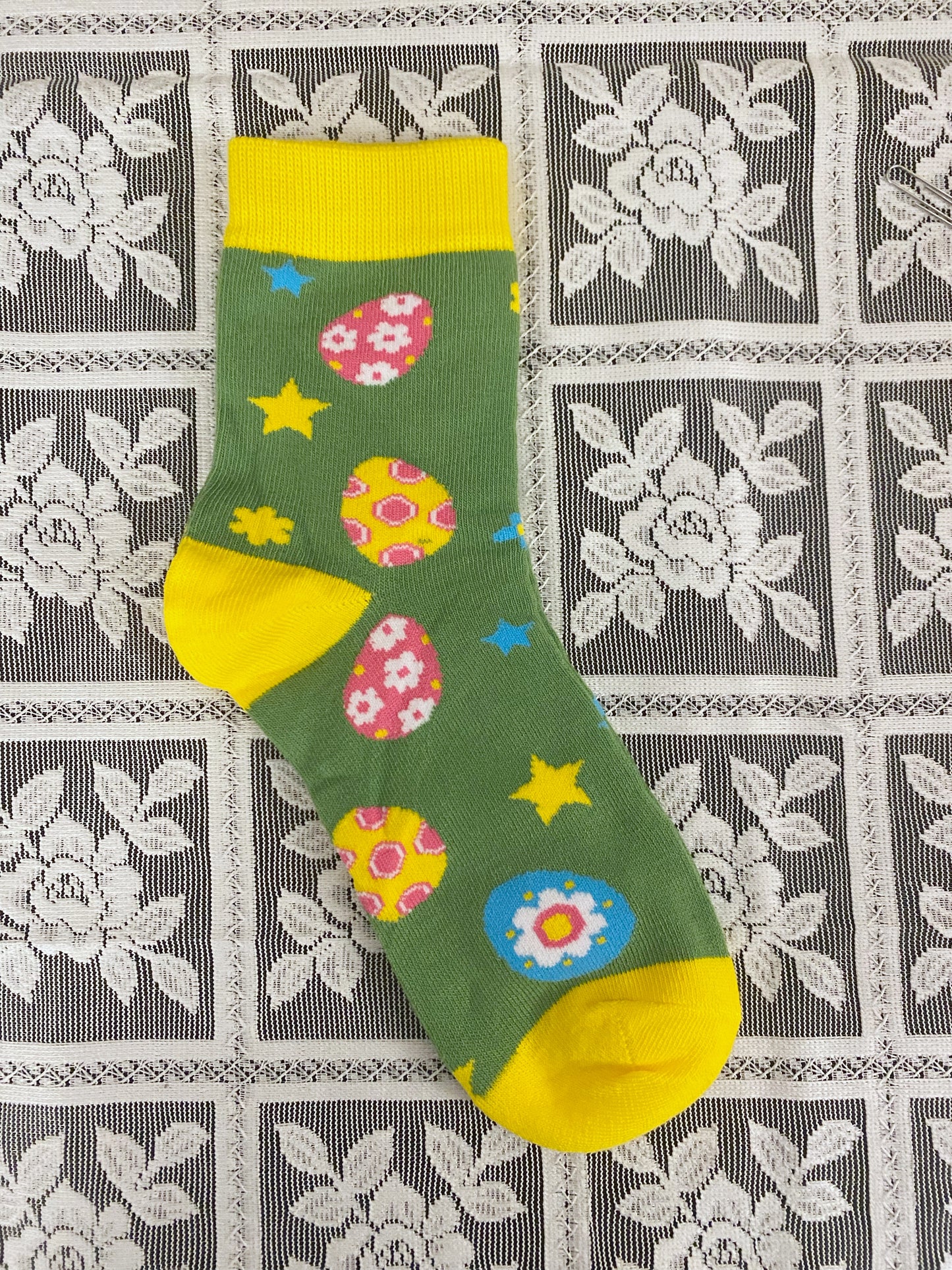 Eggs socks- green