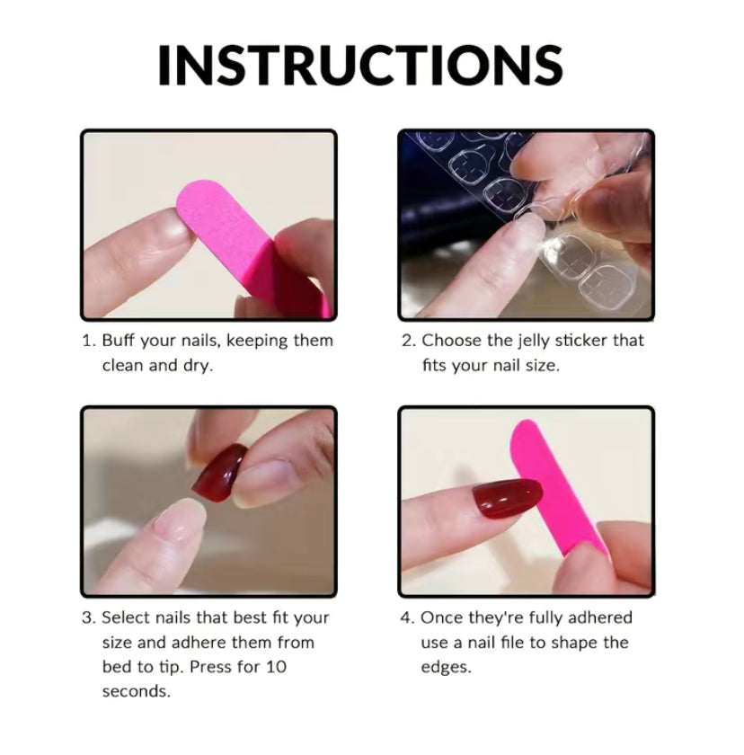 Rhinestone Spider Nails