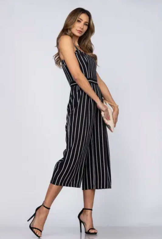 Stripe Jumpsuit