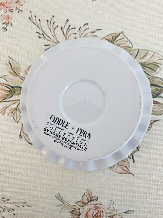 Fiddle and Fern Mini pie plates Set of 4