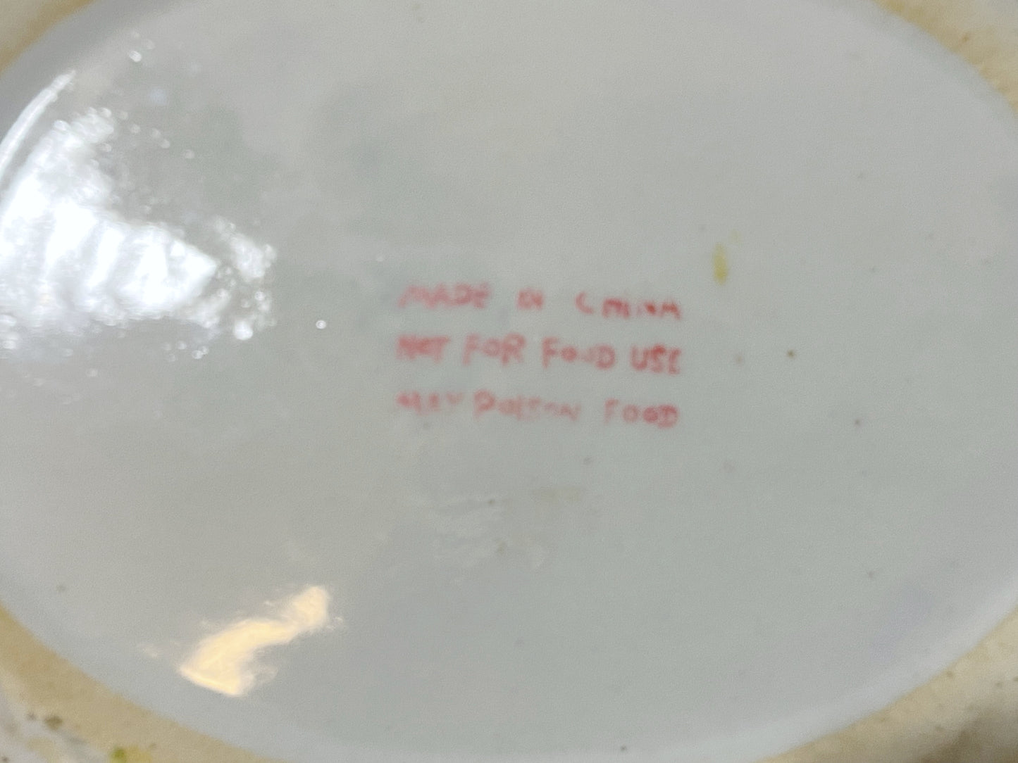 French Country Porcelain Basket