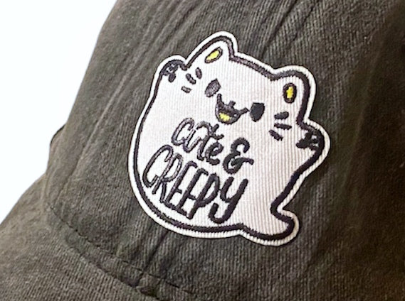 Cute and creepy hat