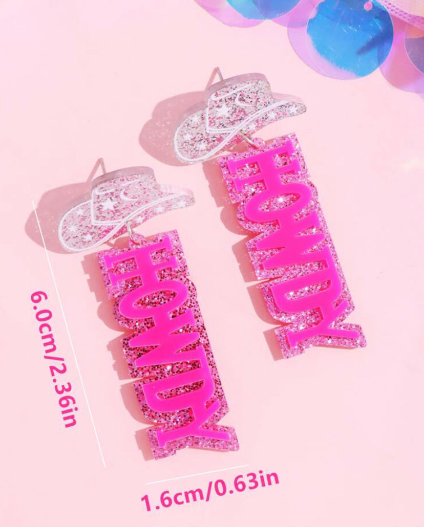 Howdy earrings