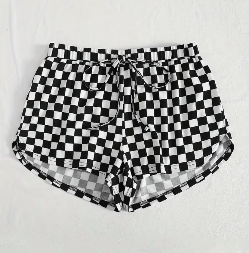 Checkered Shorts