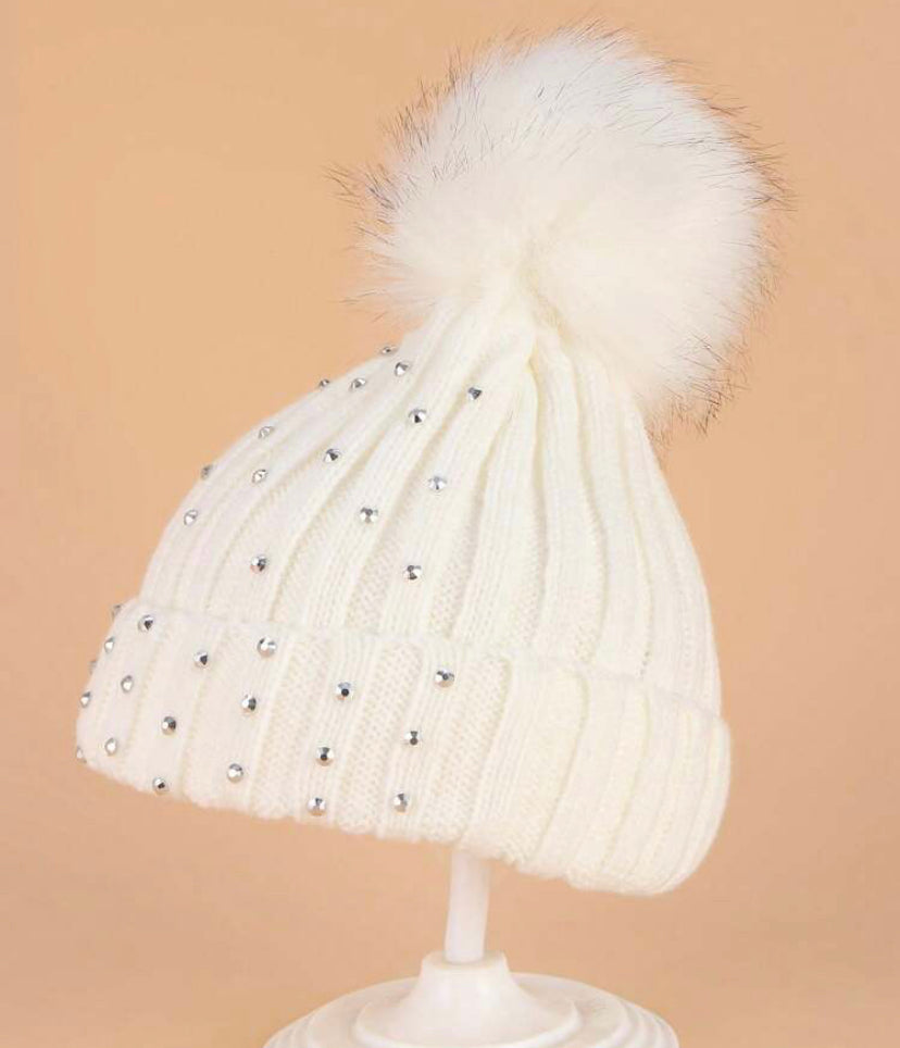 All that glitters rhinestone Beanie
