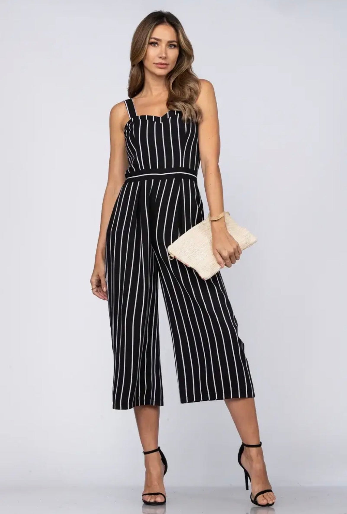 Stripe Jumpsuit