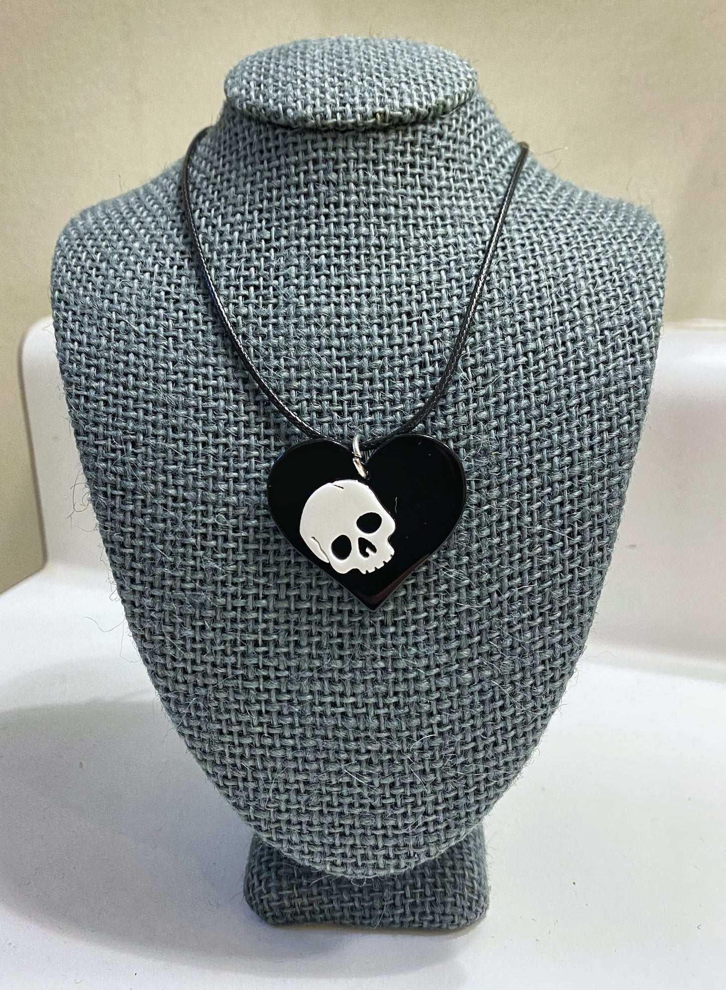 Skull Heart Necklace
