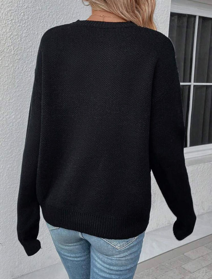 Leopard sweater