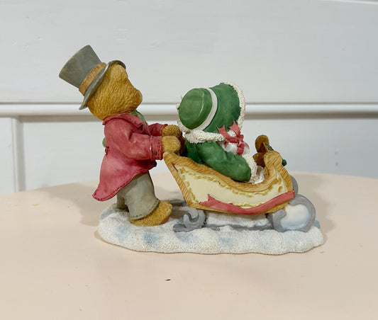 Cherished Teddies 1996 Lindsey and Lyndon Bears