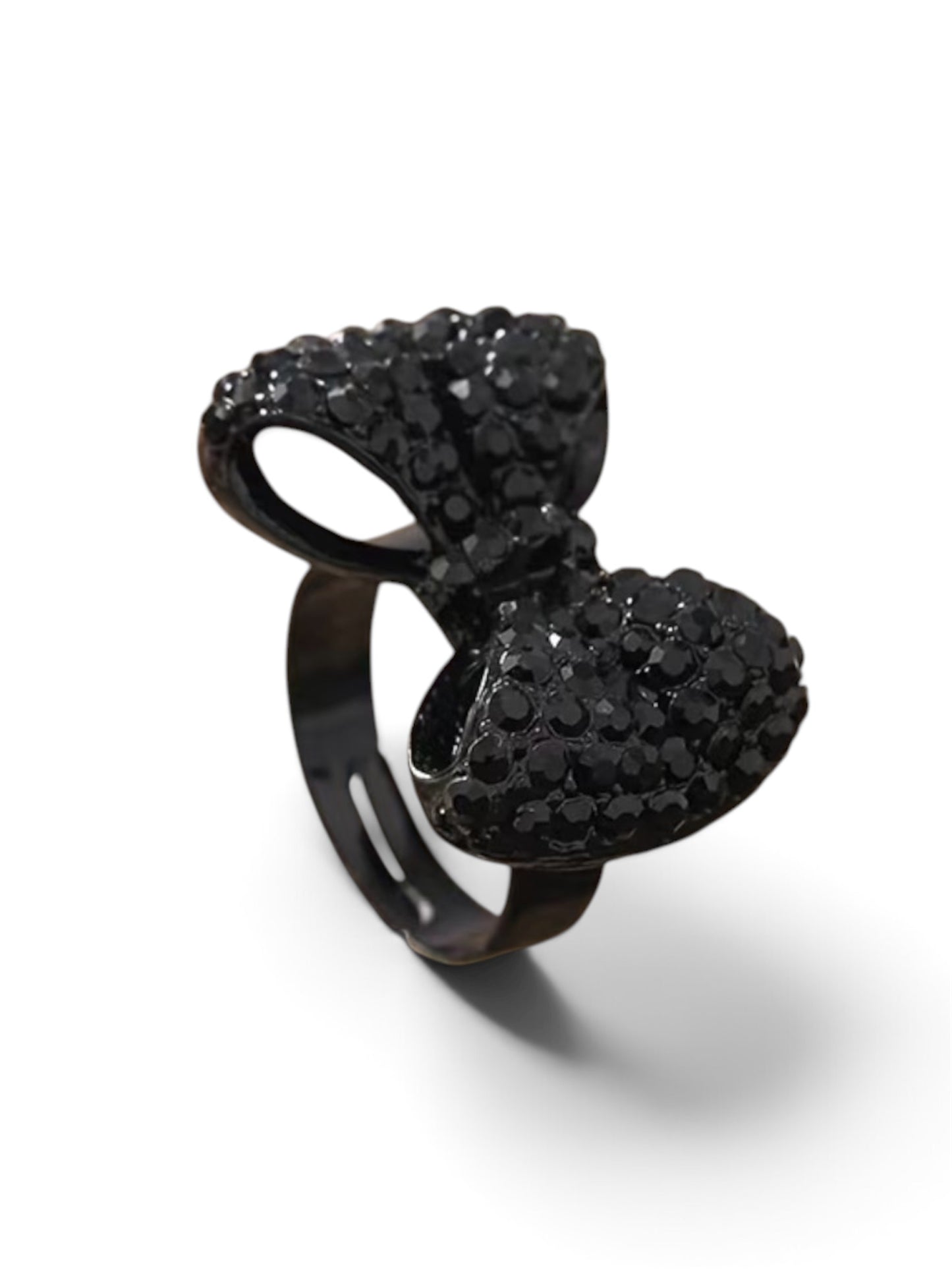Bow Rhinestone Ring