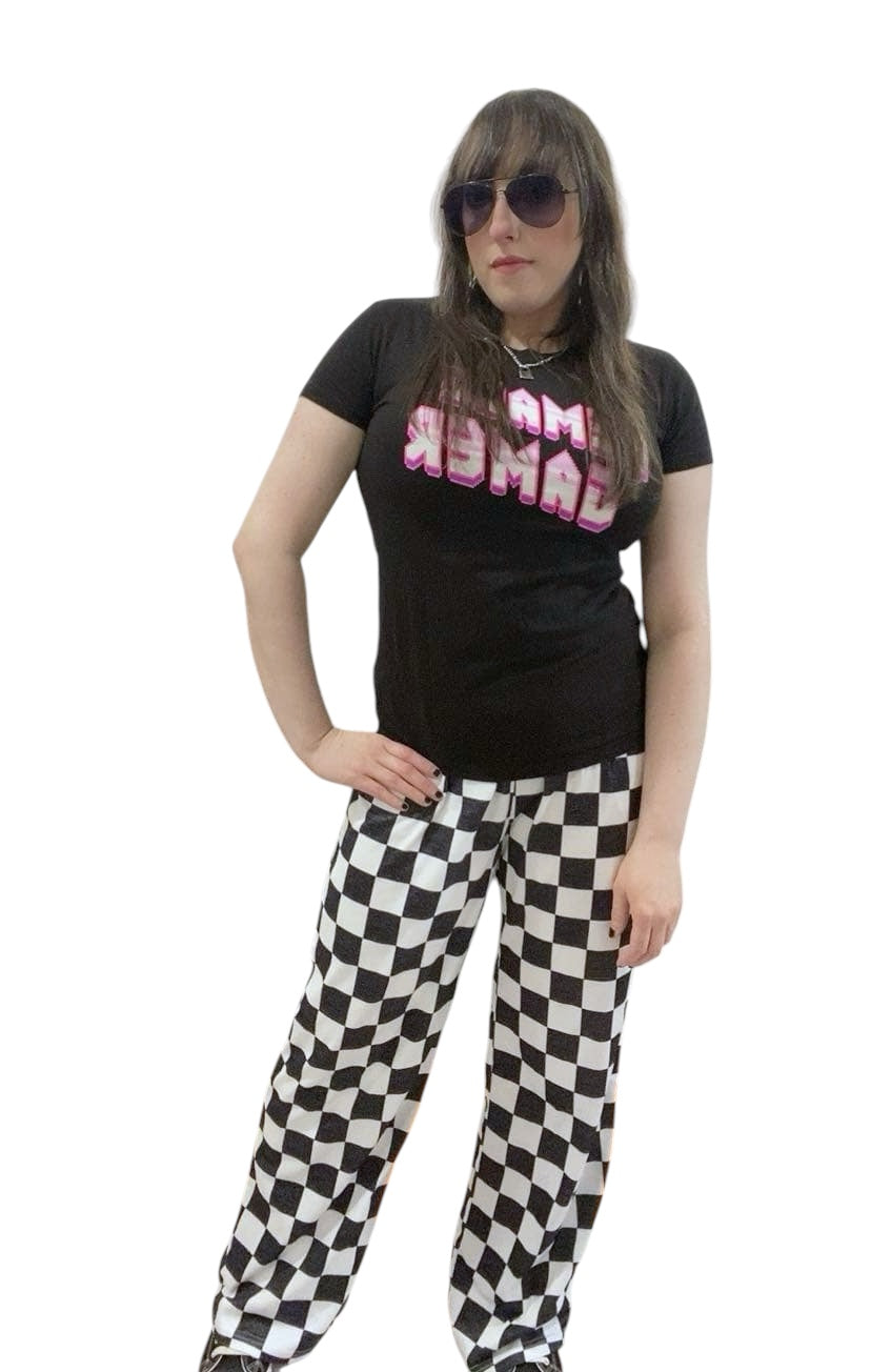 Skater style Checkered Pants