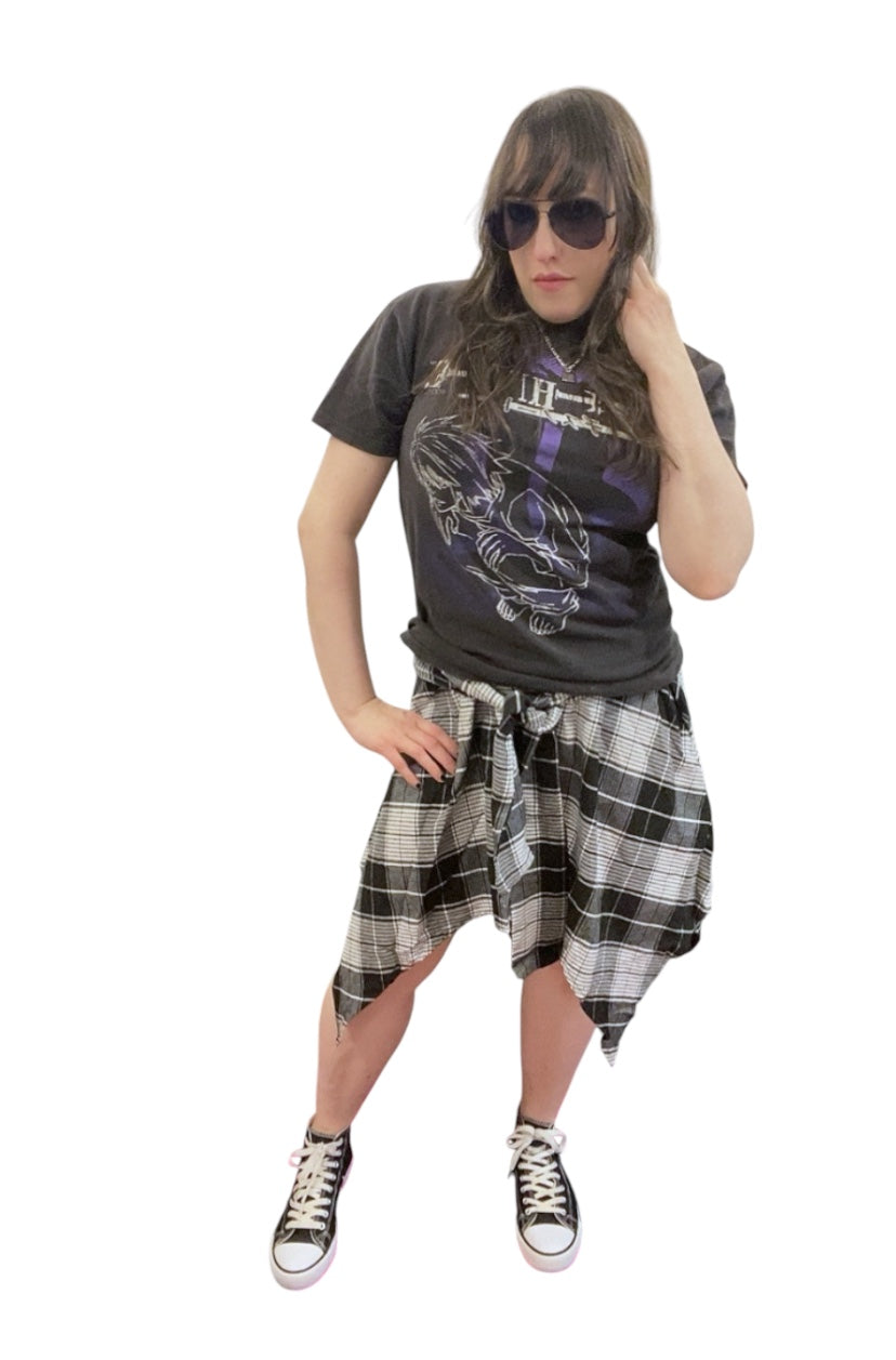 Avril Plaid Skirt