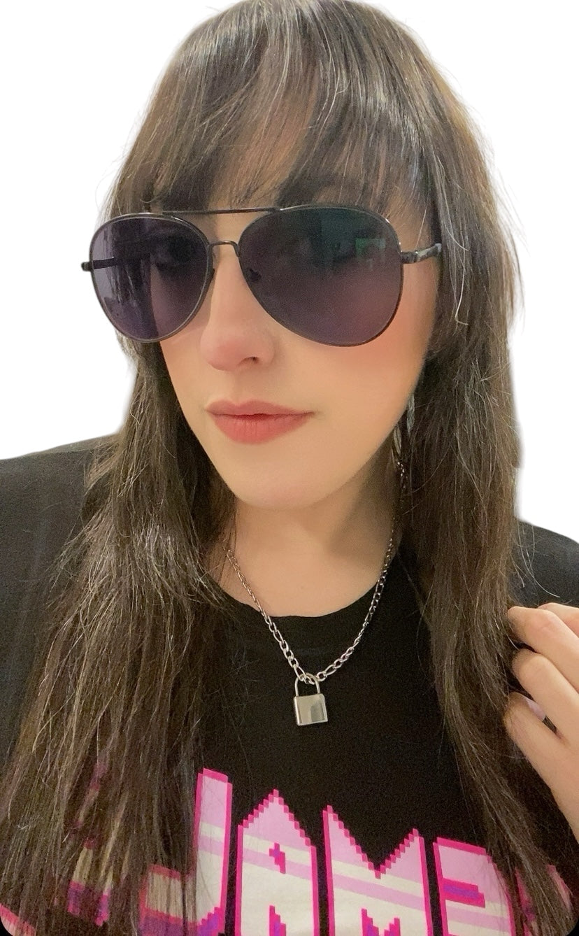 Lock necklace