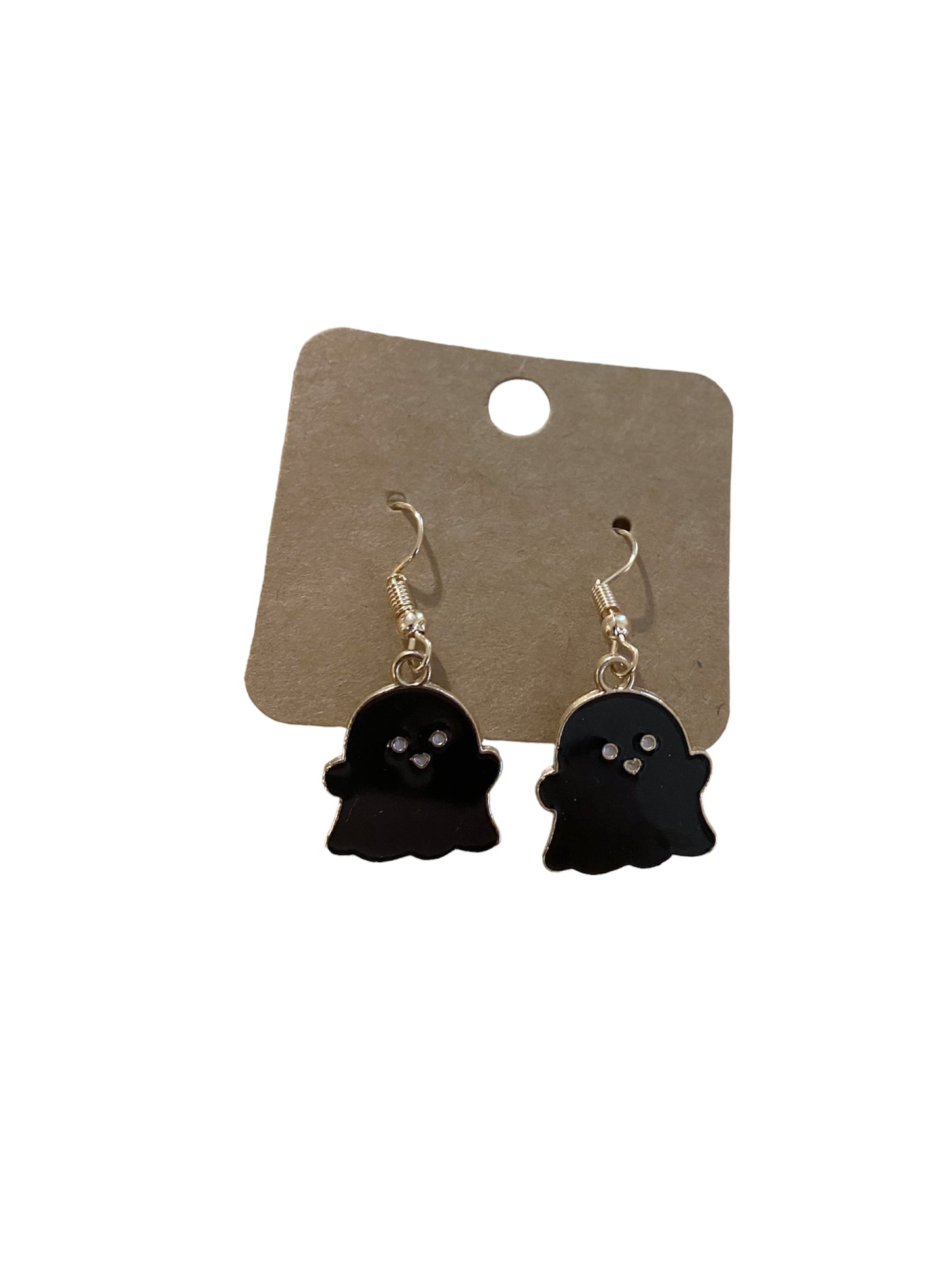 Ghost Earrings: Black