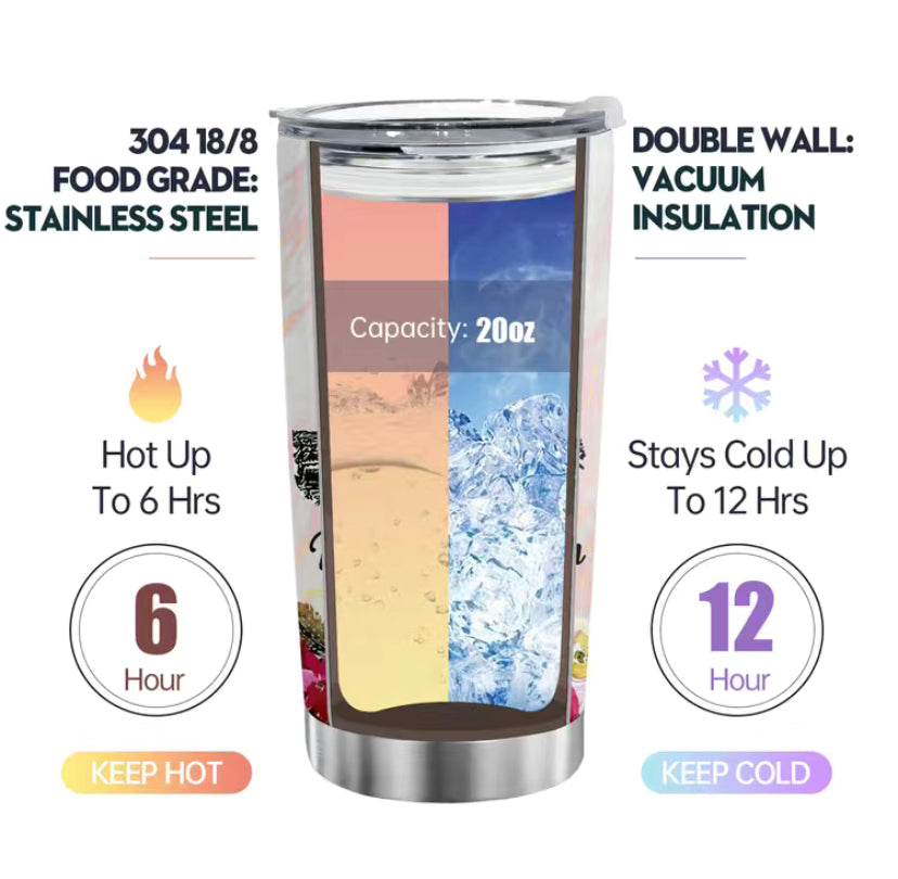 Not Today Heifer tumbler