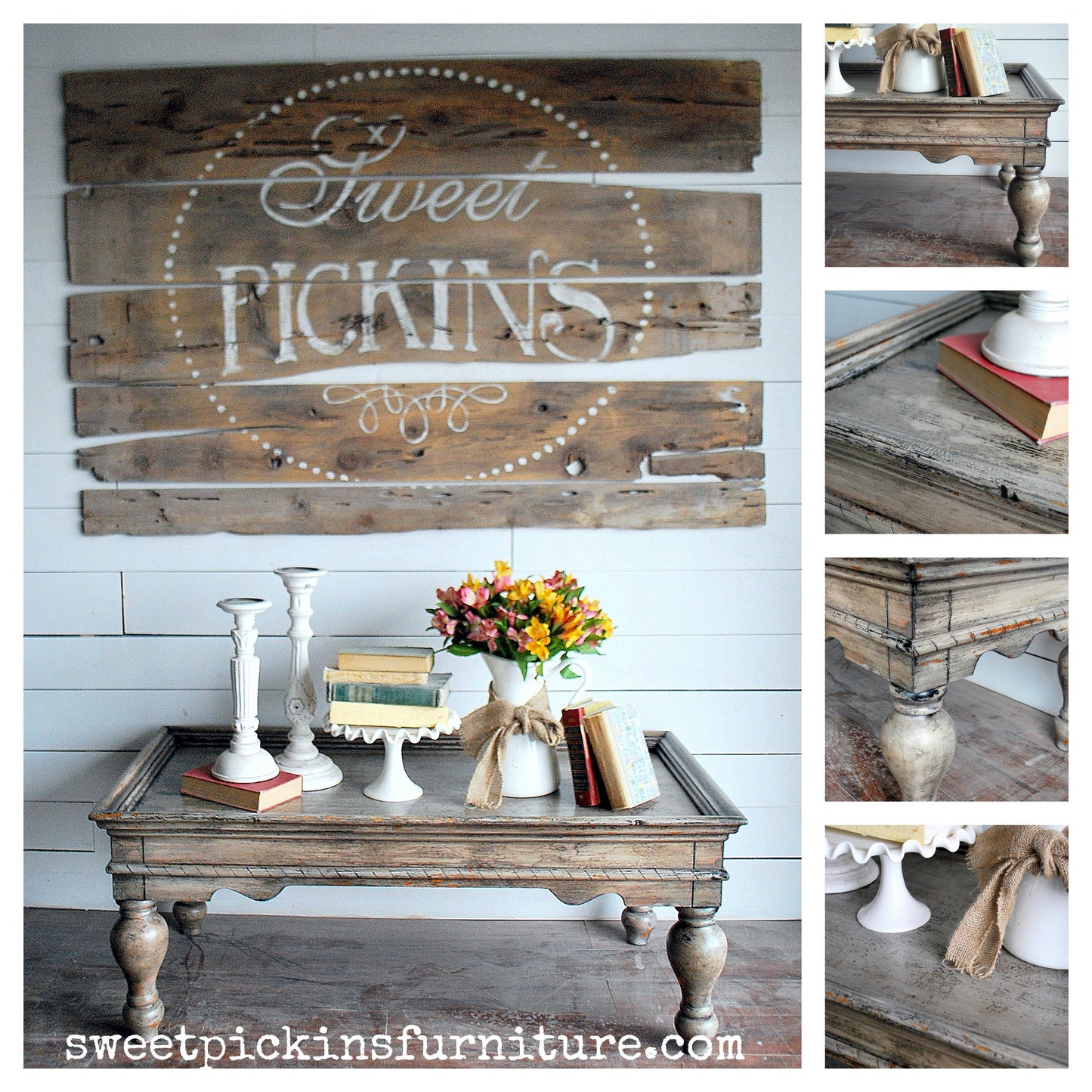 Suitcase/ Sweet Pickins / Milk Paint