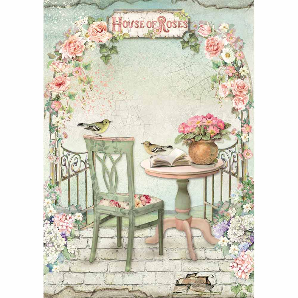Spring Gazebo Rice Paper