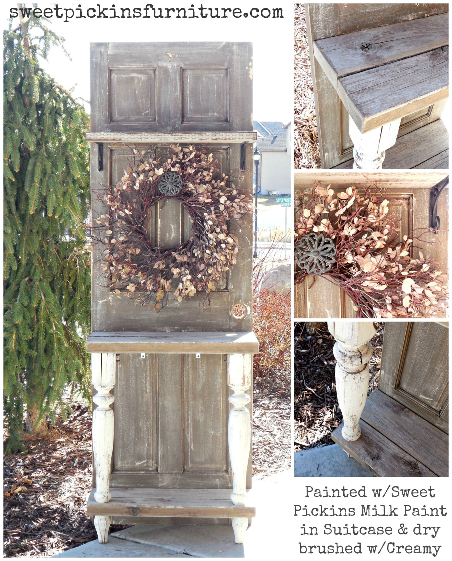 Suitcase/ Sweet Pickins / Milk Paint
