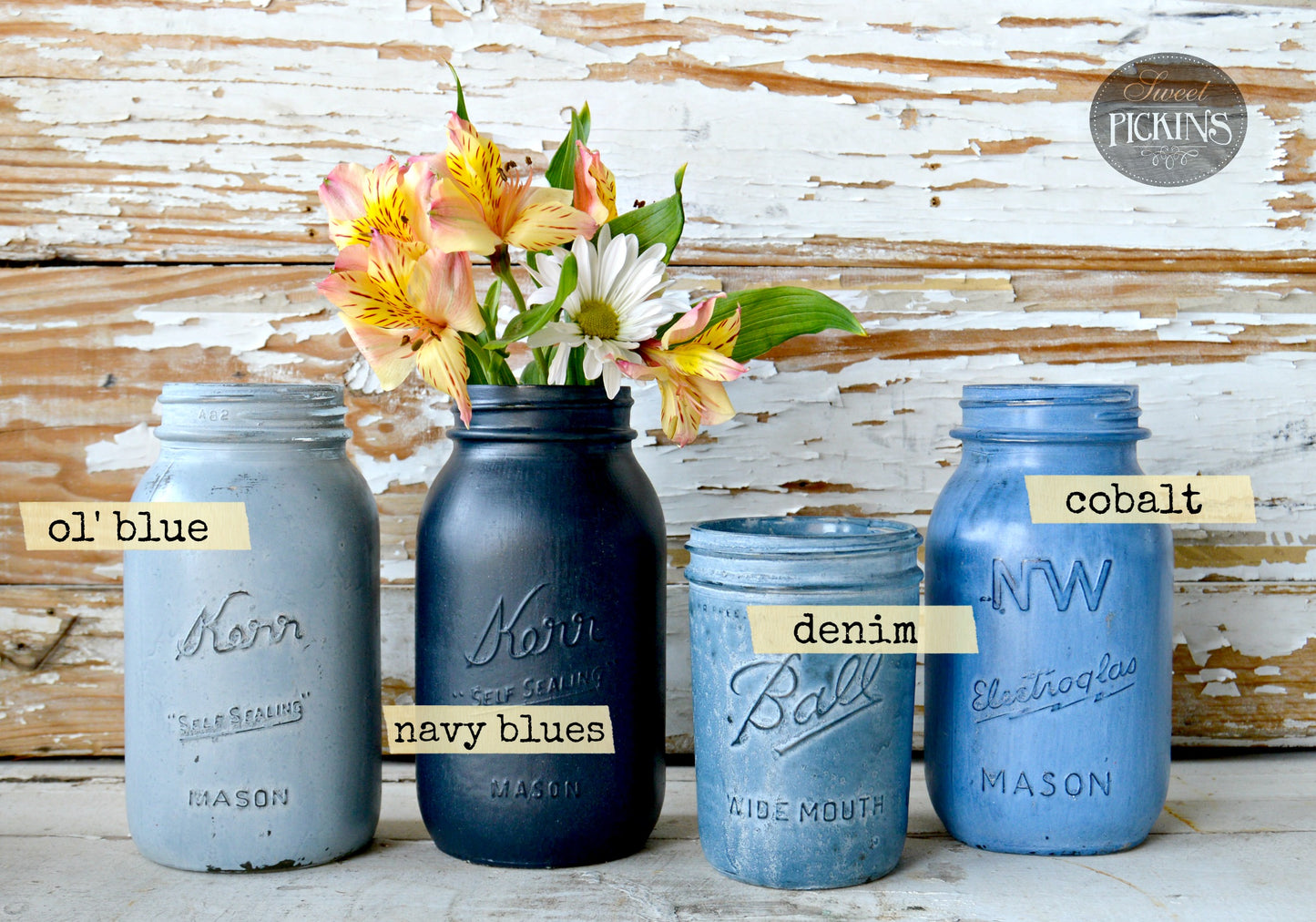 Navy Blues/ Sweet Pickins / Milk Paint