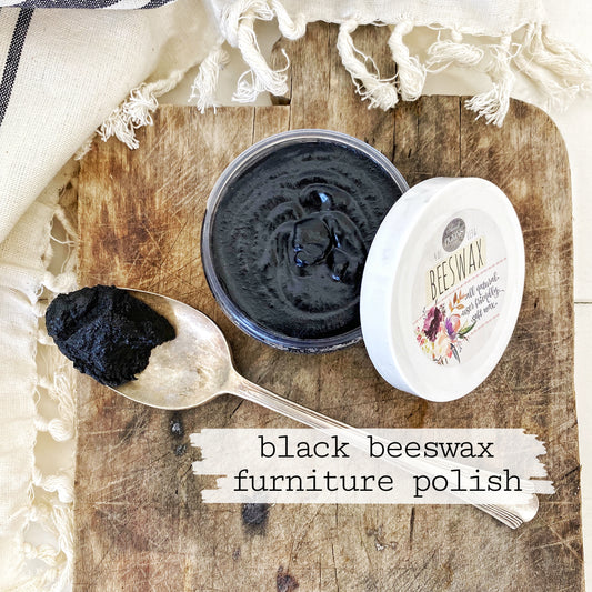 Black Beeswax / Furniture polish/ Sweet Pickins