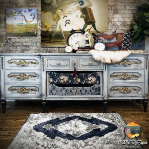 dark damask – mulberry tissue