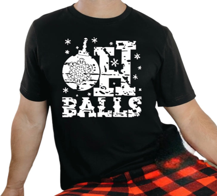 OH Balls Holiday tshirt