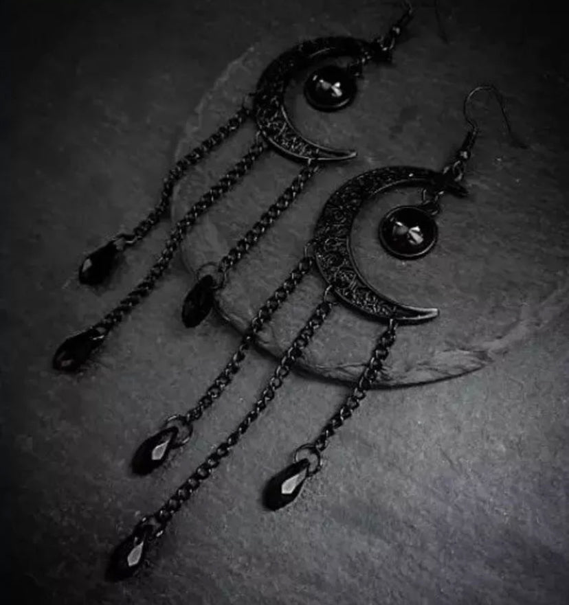 Dark Moon Earrings