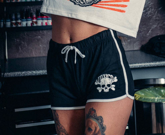 Toxico Skull & bones shorts